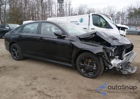 2025 Honda Accord Se из США, поврежденный, VIN 1HGCY1F43SA024622